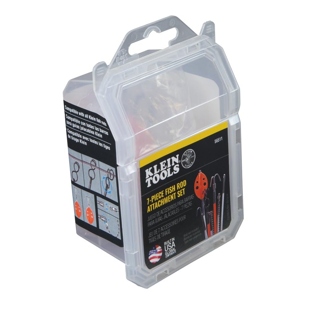 Klein Tools Heavy Duty Fishing and Glow Rod Carrying Bag - Waterproof Storage Case for Fishing Equipment, Glow Rods & Tools - Perfect for Electricians, Anglers & Outdoor Enthusiasts