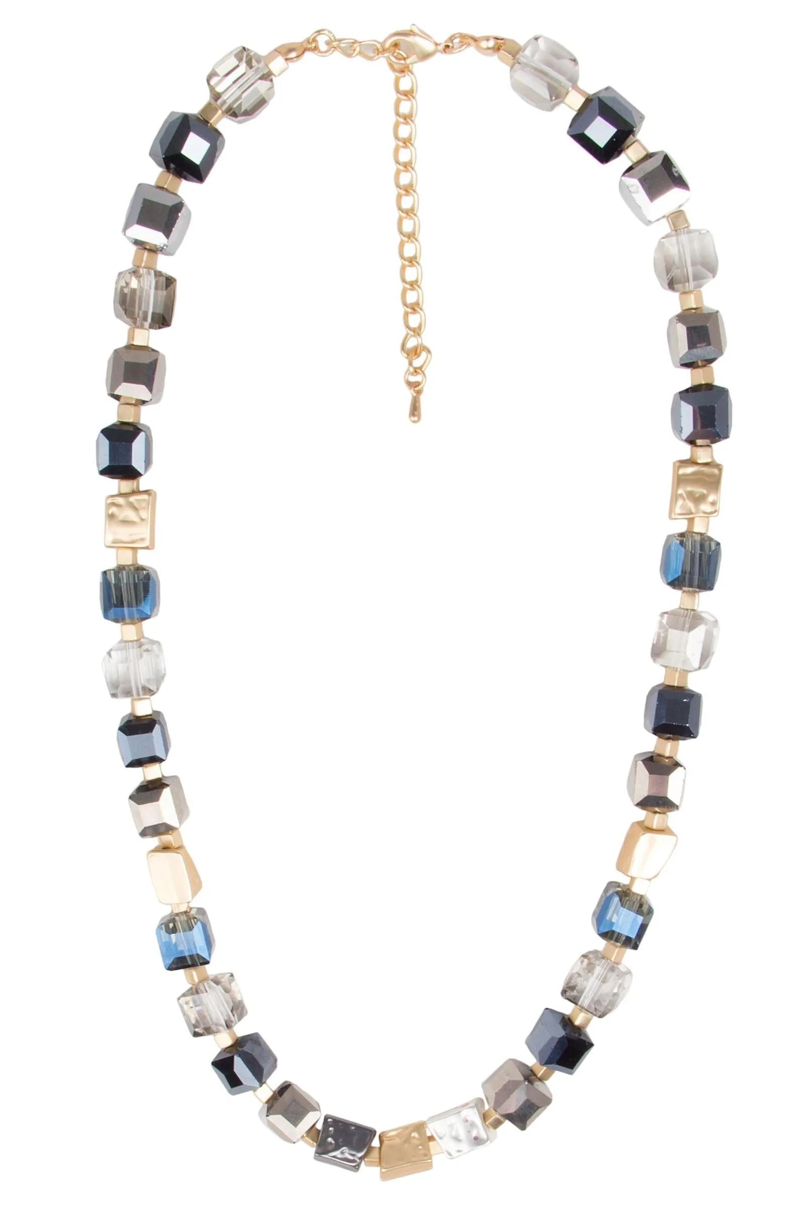Elegant Bead and Stone Statement Necklace for Women - Boho Chic Jewelry for Parties, Weddings & Special Occasions