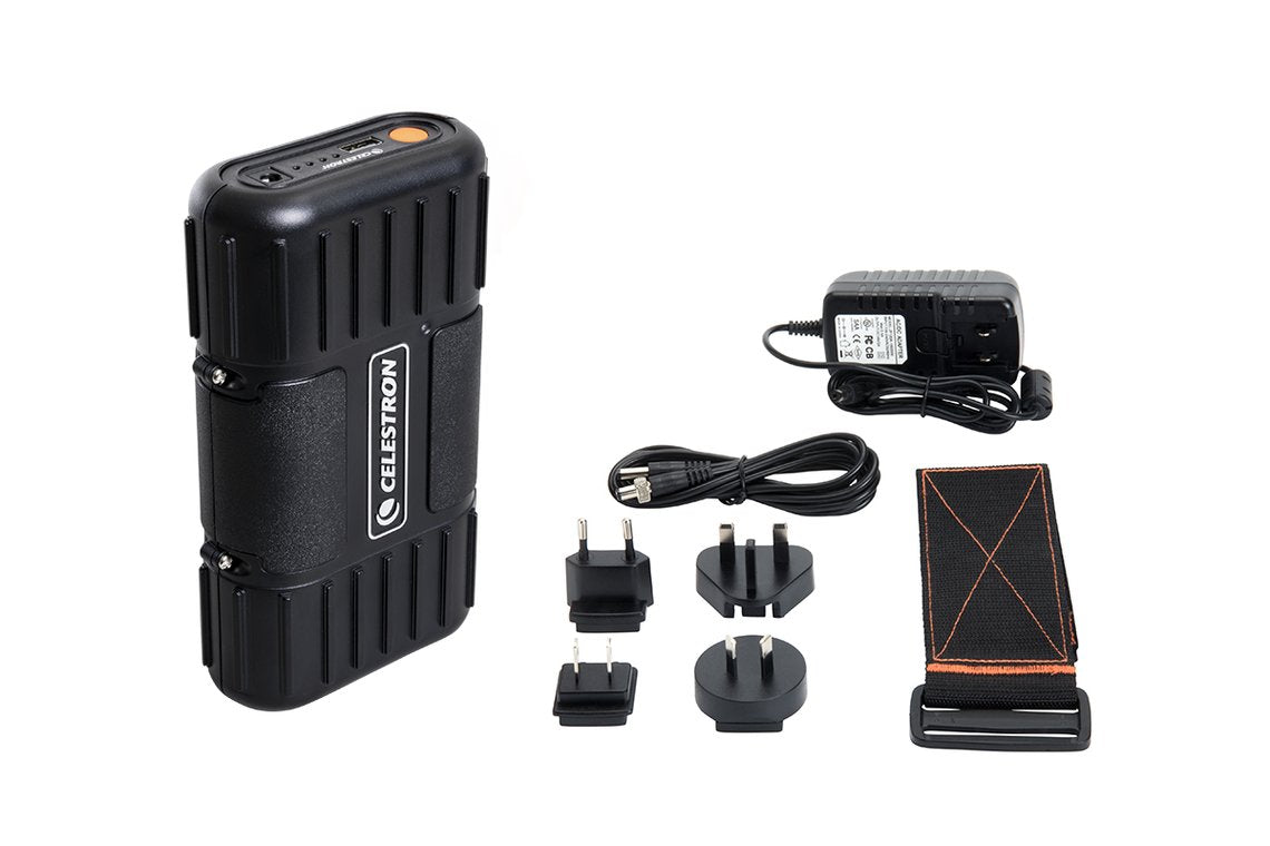 Celestron PowerTank Lithium LT Portable Power Bank - 12V/7Ah Rechargeable Battery for Telescopes, Cameras & Electronics | Perfect for Astronomy, Camping & Outdoor Adventures