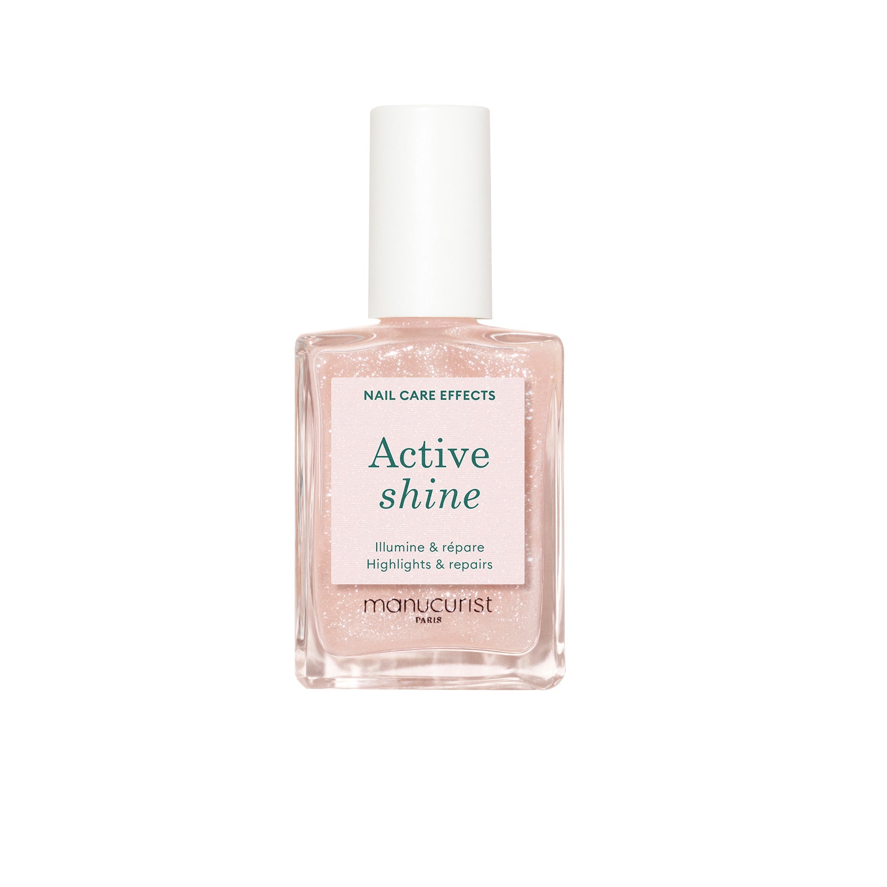 Manucurist Active Shine Nail Polish - Vegan, Non-Toxic & Long-Lasting Formula for Healthy Nails | Perfect for Salon-Quality At-Home Manicures & Special Occasions