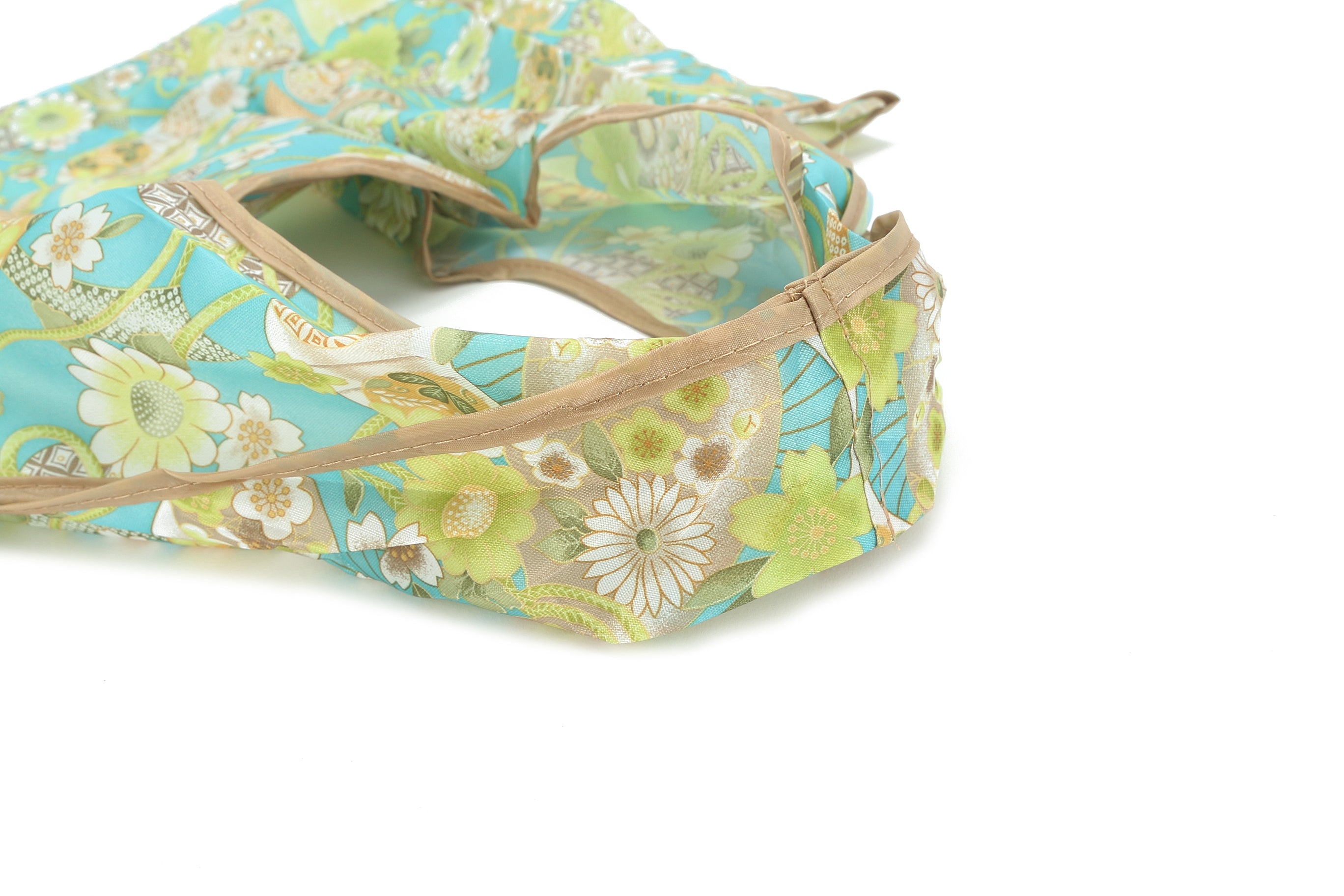 Foldable Shoulder Bag for Women - Jackie Asian Teal Crossbody Purse | Perfect for Travel, Shopping, and Everyday Use