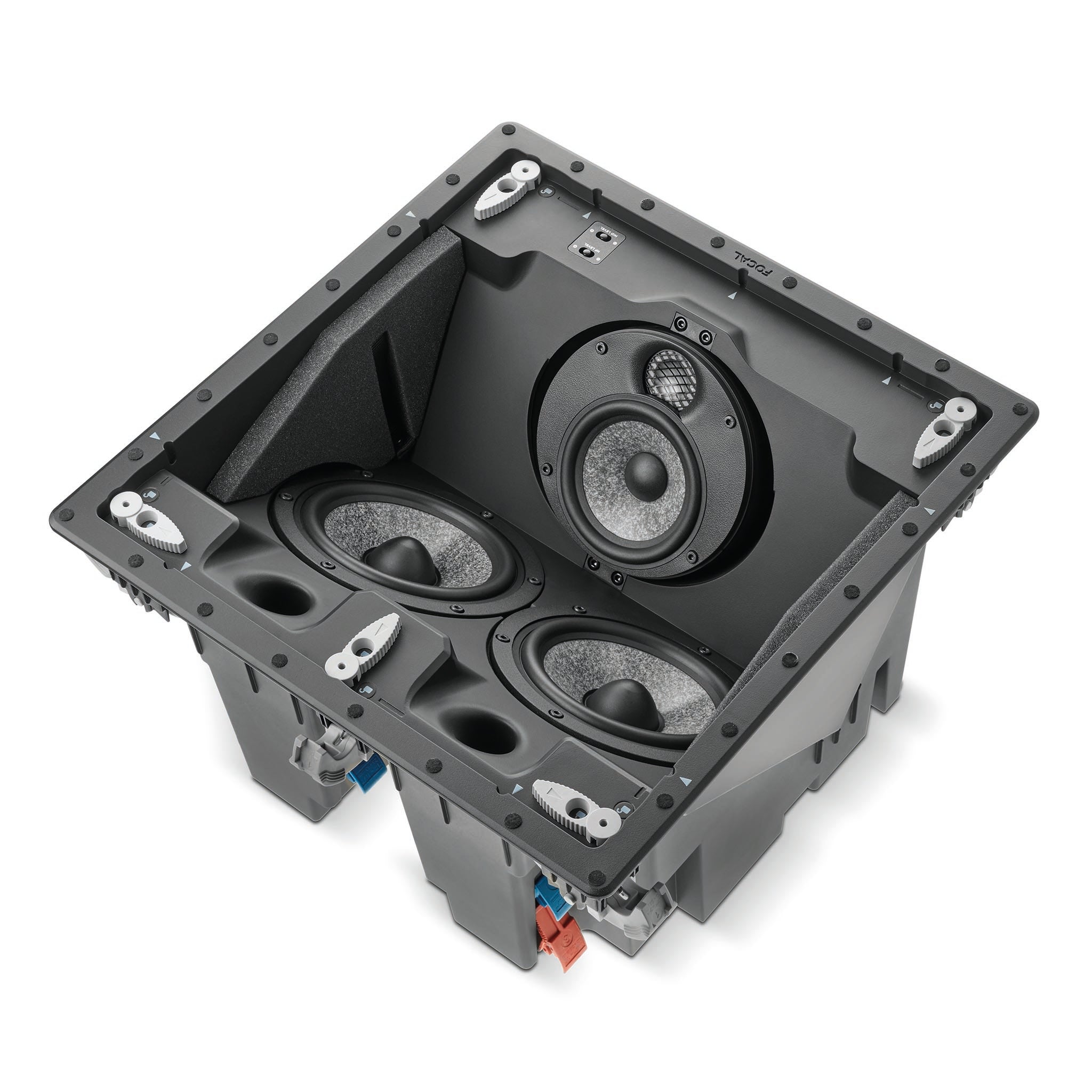 Focal 1000 ICLCR5 In-Wall/In-Ceiling Speaker - High Performance Home Theater & Surround Sound System - Perfect for Living Rooms, Home Cinemas & Multi-Room Audio Setups