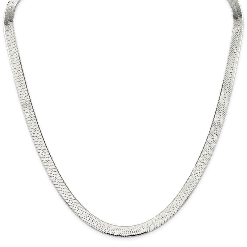 925 Sterling Silver Magic Herringbone Chain Necklace for Women - Adjustable Lengths 16