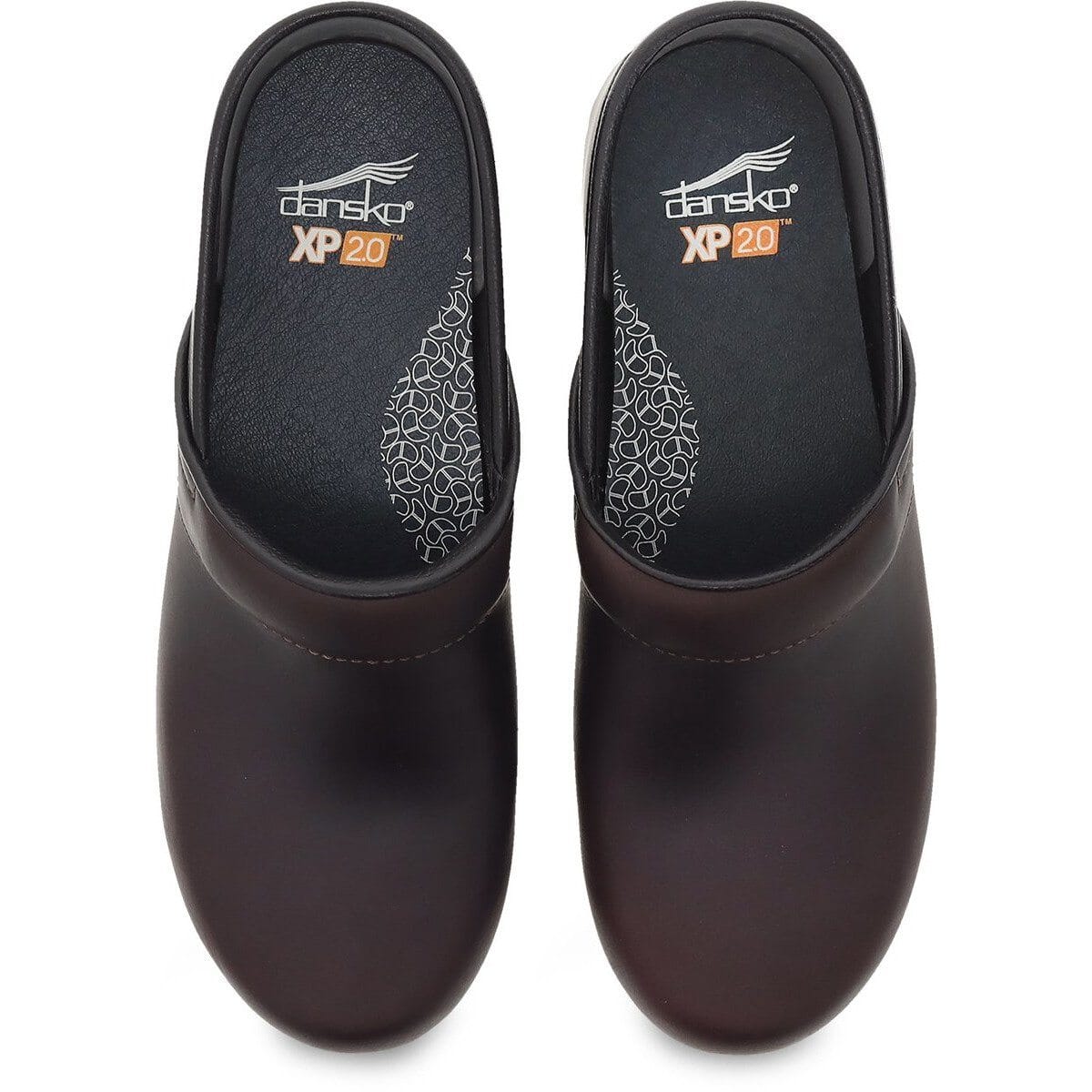 DANSKO XP 2.0 Waterproof Leather Clogs for Women - Slip Resistant Comfort Shoes for Nurses, Chefs & Healthcare Workers - Perfect for Hospital, Kitchen & Indoor Work Environments