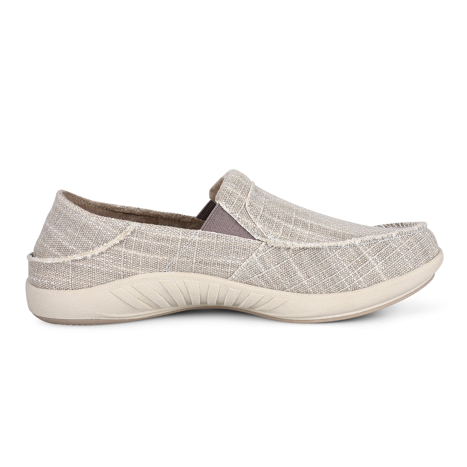 Men's Comfortable Canvas Slip On Shoes - Breathable Casual Loafers for Walking, Travel & Everyday Wear | Non-Slip Lightweight Sneakers for Men