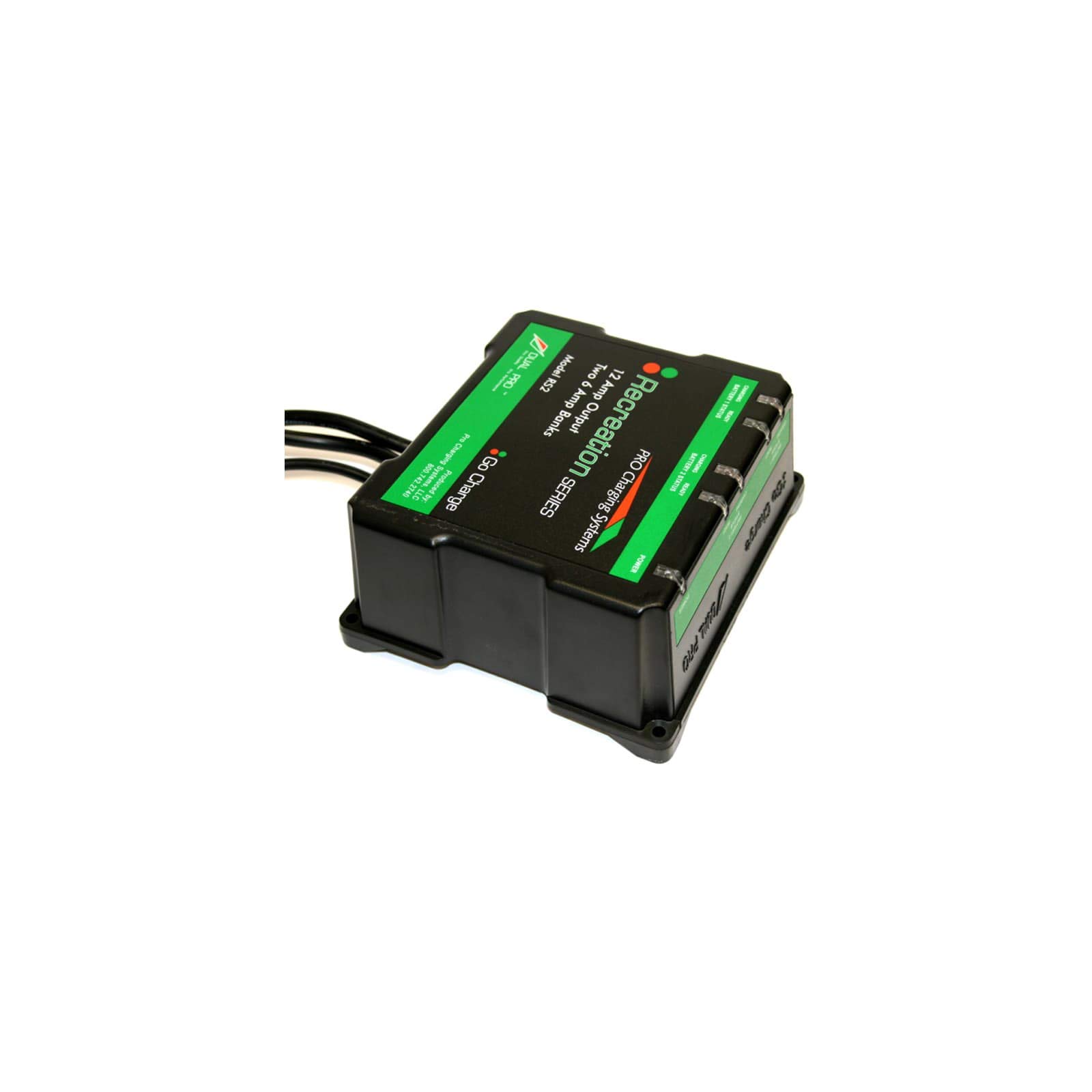 Dual Pro Recreational Series Battery Charger - 12V/24V Marine, RV, ATV, Motorcycle Smart Charger - Perfect for Boating, Camping & Outdoor Adventures