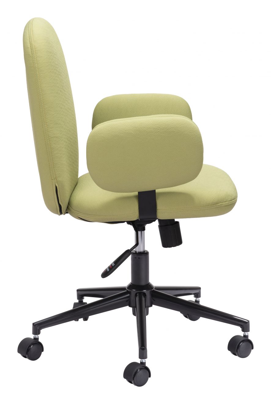 ZUO Modern Lionel Office Fabric Retro Chair - Stylish Mid-Century Design for Home Office & Workspace