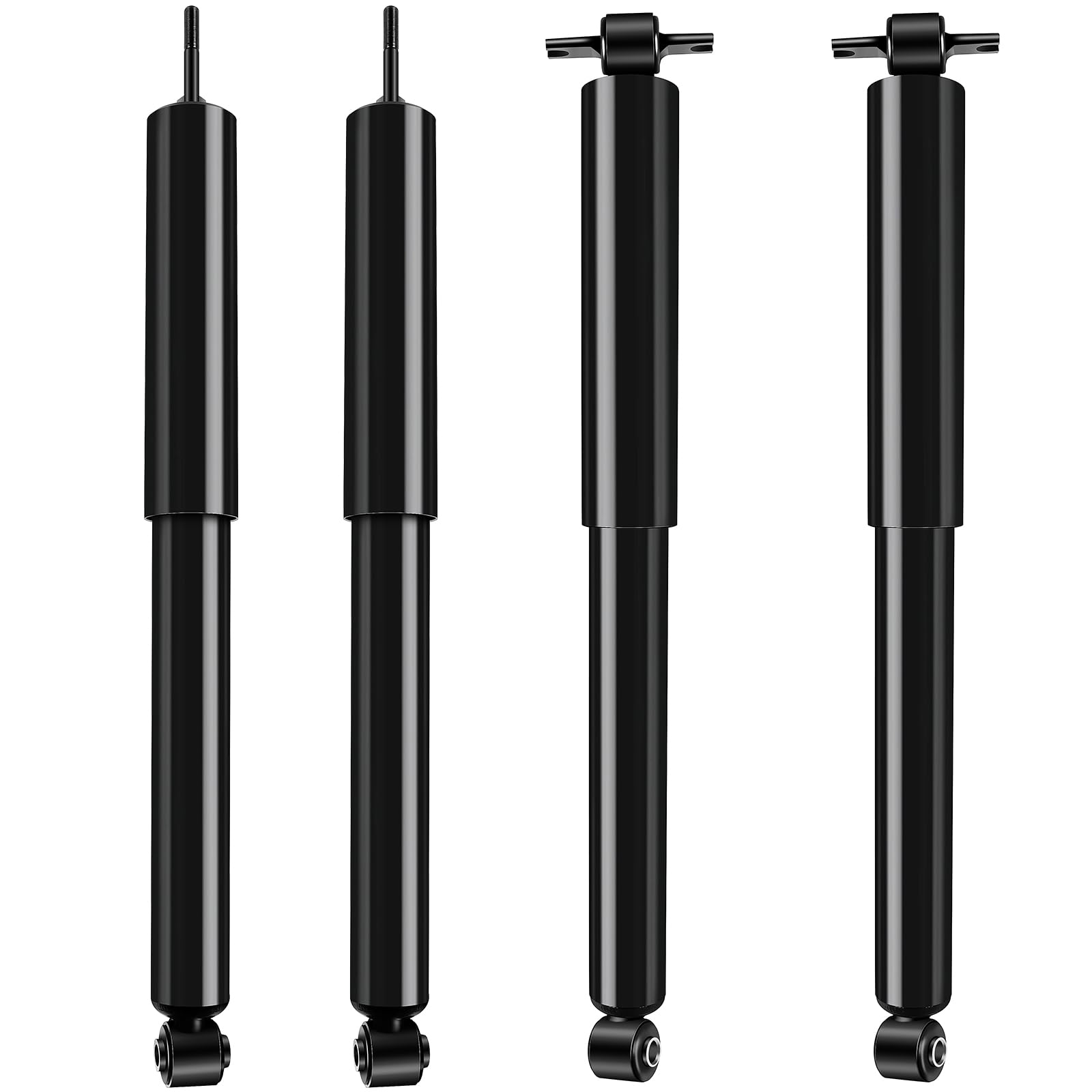 ECCPP Shock Absorbers & Struts for 2007-2018 Jeep Wrangler JK - Front & Rear Replacement (Fits Part #349069, 349071) - Off-Road, Daily Driving & Adventure-Ready Performance