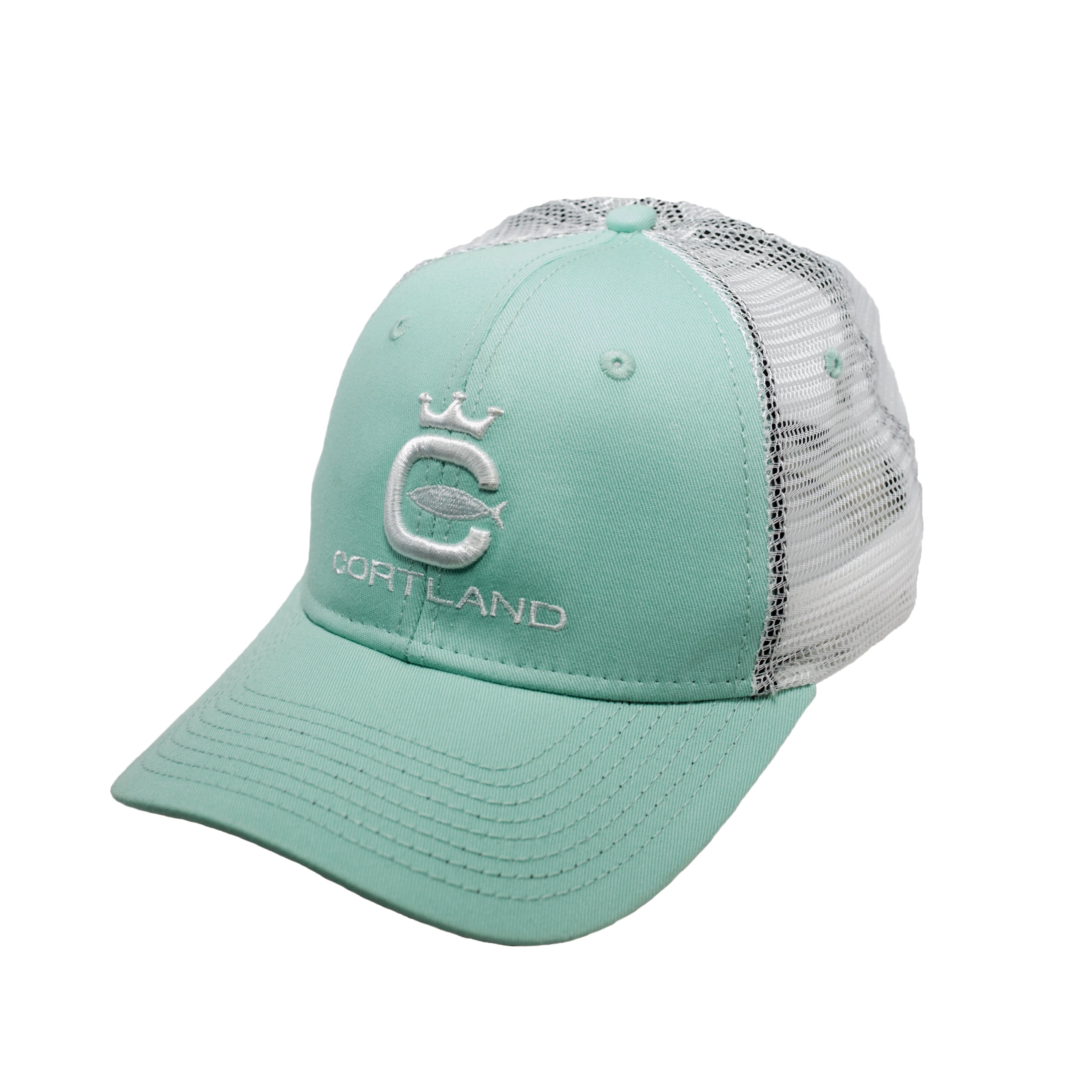 Custom Embroidered Logo Trucker Hat - Cool Mint Color for Men & Women - Perfect for Outdoor Activities, Sports & Brand Promotion