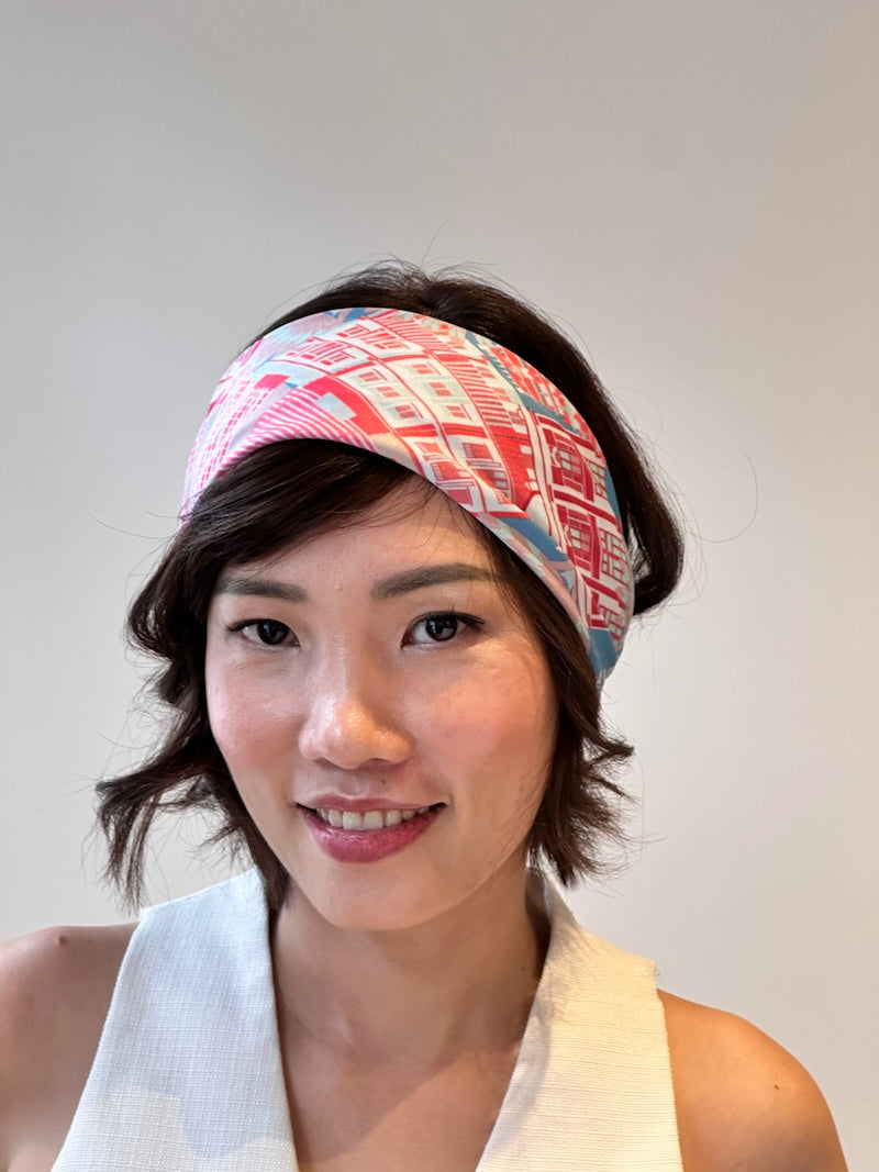 Stylish Tanjong Pagar Petite Re Thread Scarf - Lightweight Fashion Accessory for Women - Perfect for Office, Travel & Casual Outfits