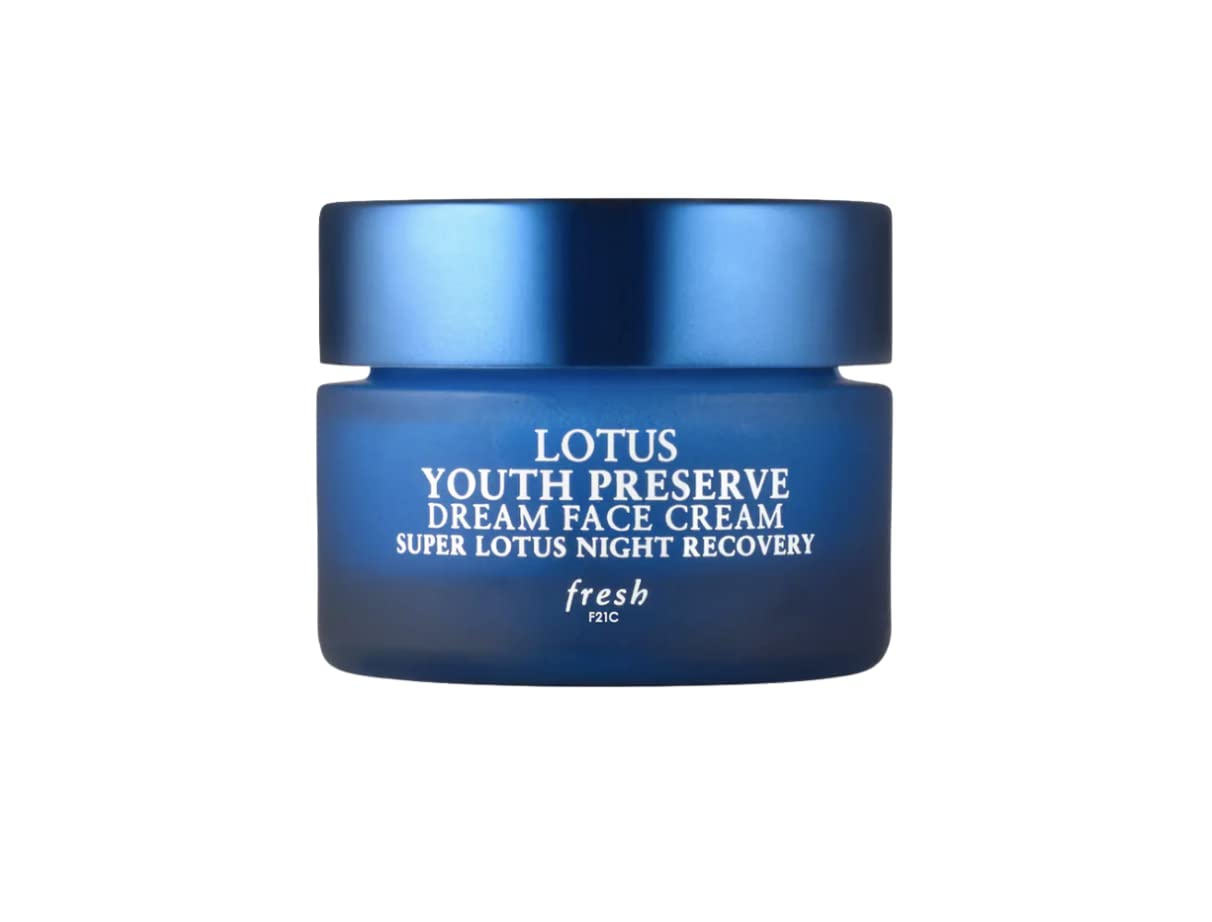 Lotus Youth Preserve Dream Face Cream - 0.5 oz Travel Size | Hydrating Anti-Aging Moisturizer for Day & Night Use | Perfect for On-the-Go Skincare