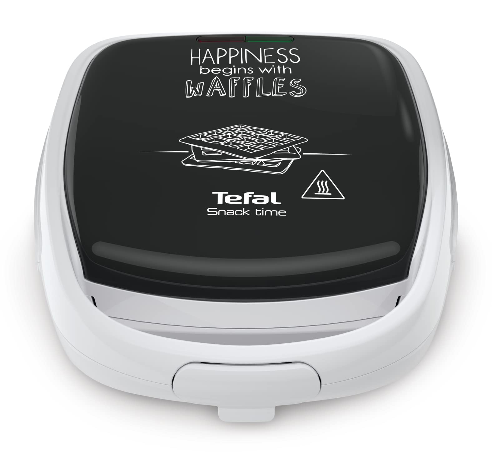 Tefal SW341112 Waffle Maker - Multifunction, 2 Interchangeable Plates, Safety Handle - Perfect for Breakfast, Snacks & Family Gatherings