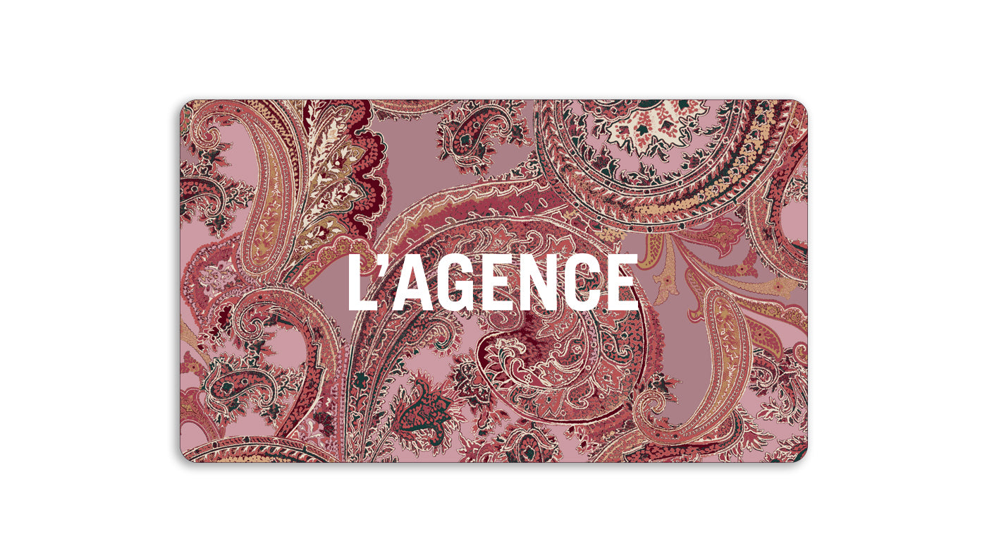 L'AGENCE Gift Card - Perfect for Birthdays, Holidays & Special Occasions - Online Shopping & Fashion Gifts