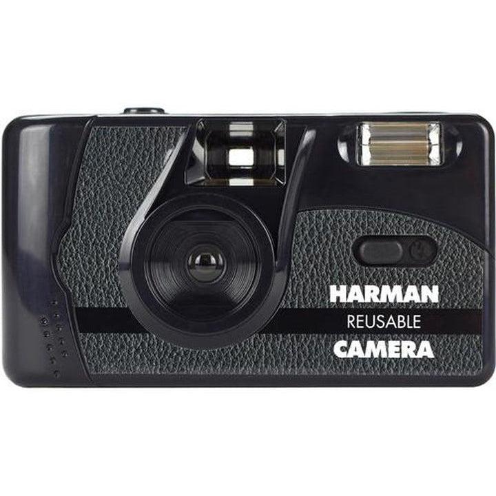 Harman 35mm Reusable Film Camera with Kentmere Pan 400 36ex Film - Vintage Style Analog Photography for Travel, Street & Portrait Shooting