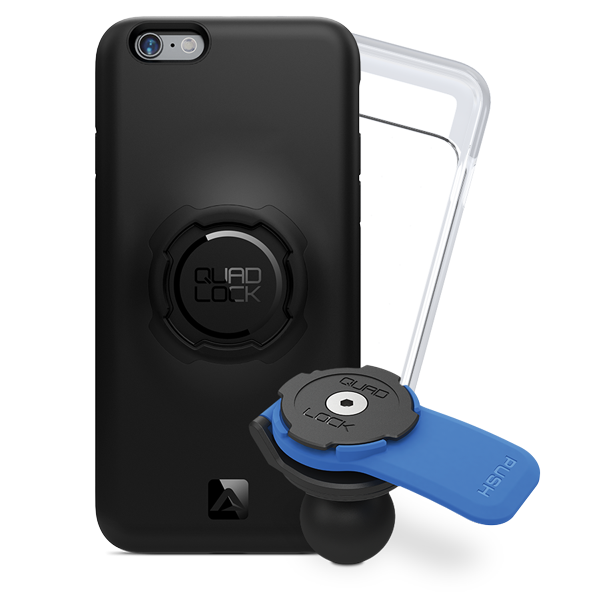 1 Ball Motorcycle Phone Mount Kit - Universal Adjustable Handlebar Holder for iPhone & Smartphones - Perfect for GPS Navigation & Hands-Free Riding