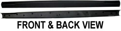 Black Upper Window Trim Molding for 2007-2016 Ford F-250 Super Duty, F-350 Super Duty, F-450 Super Duty, F-550 Super Duty - Perfect for Truck Restoration & Weather Protection