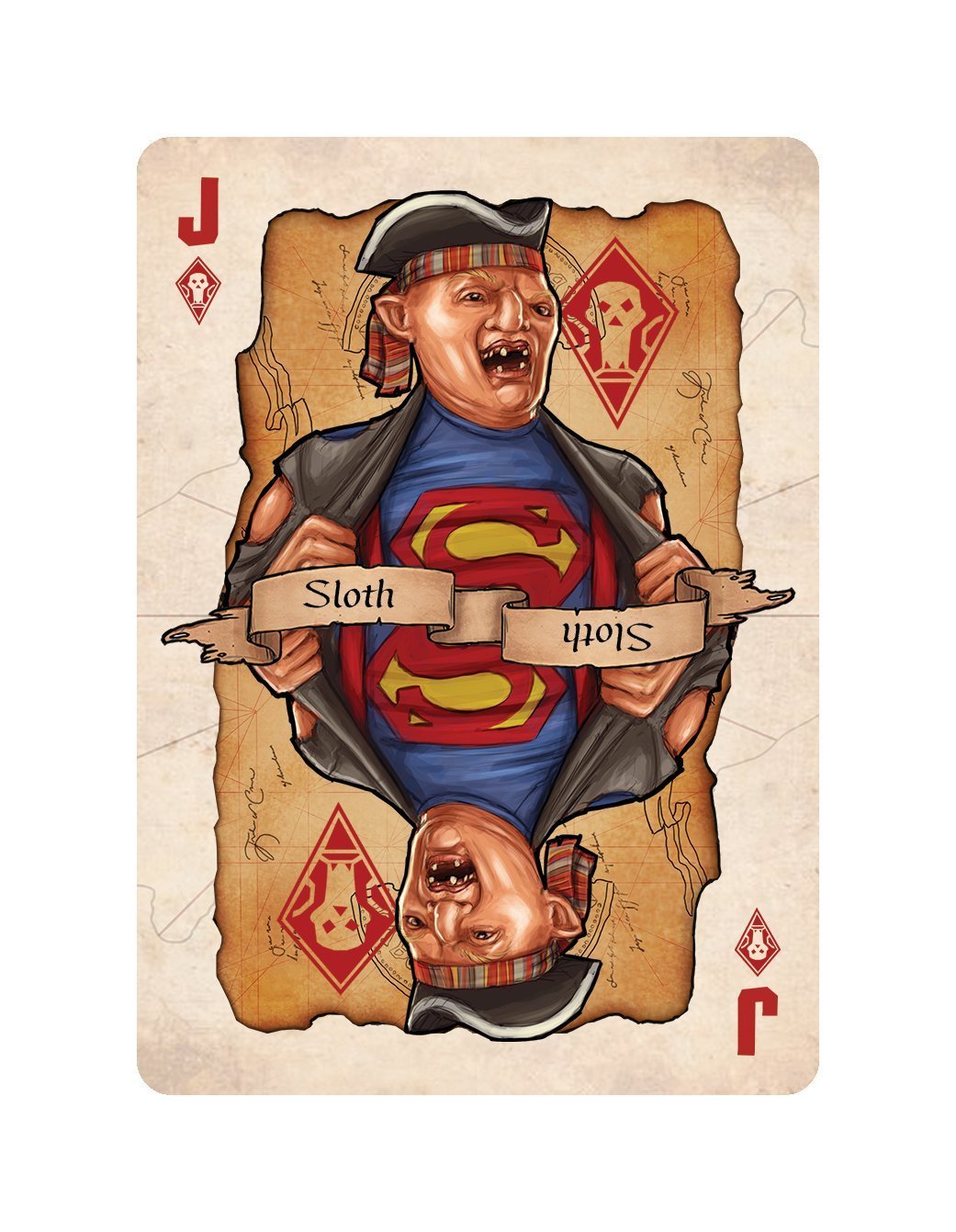 Albino Dragon The Goonies Playing Cards - Limited Edition Collectible Deck for Card Games, Magic Tricks & Poker Night | Perfect for Movie Fans, Collectors & Game Nights