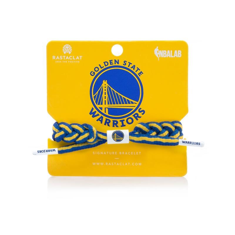 Rastaclat Golden State Warriors Wristband - Adjustable M/L Size - Perfect for Basketball Fans, Gym Workouts, and Casual Wear