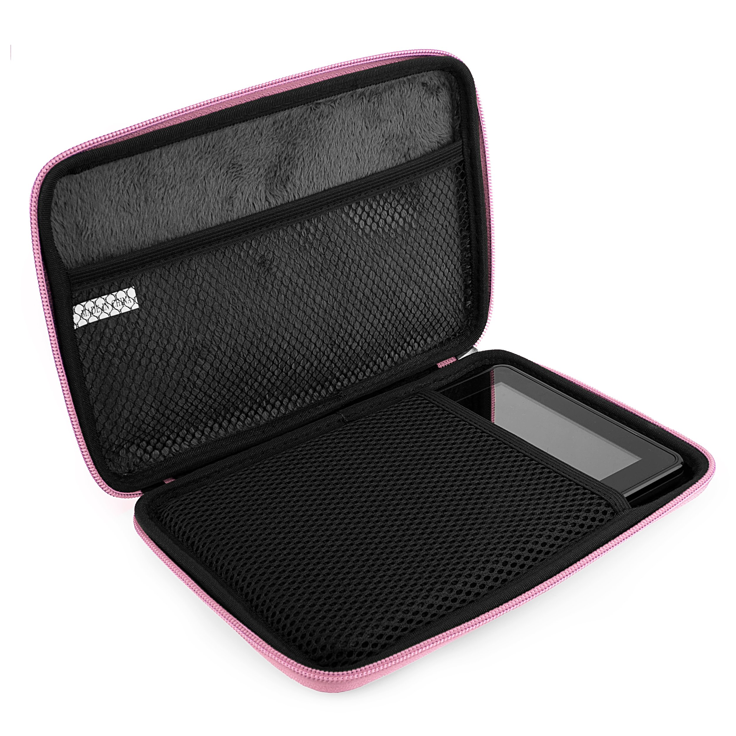 Travel Hard Nylon Lightweight Case for Kindle Fire HD HDX 7 inch Tablet - Perfect for Reading, Work & Commuting