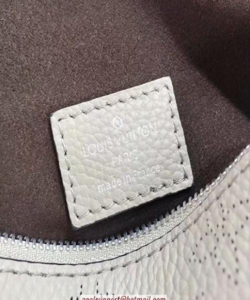 Louis Vuitton Babylone Chain BB Mahina Leather Crossbody Bag in Galet - Perfect for Everyday Use & Special Occasions