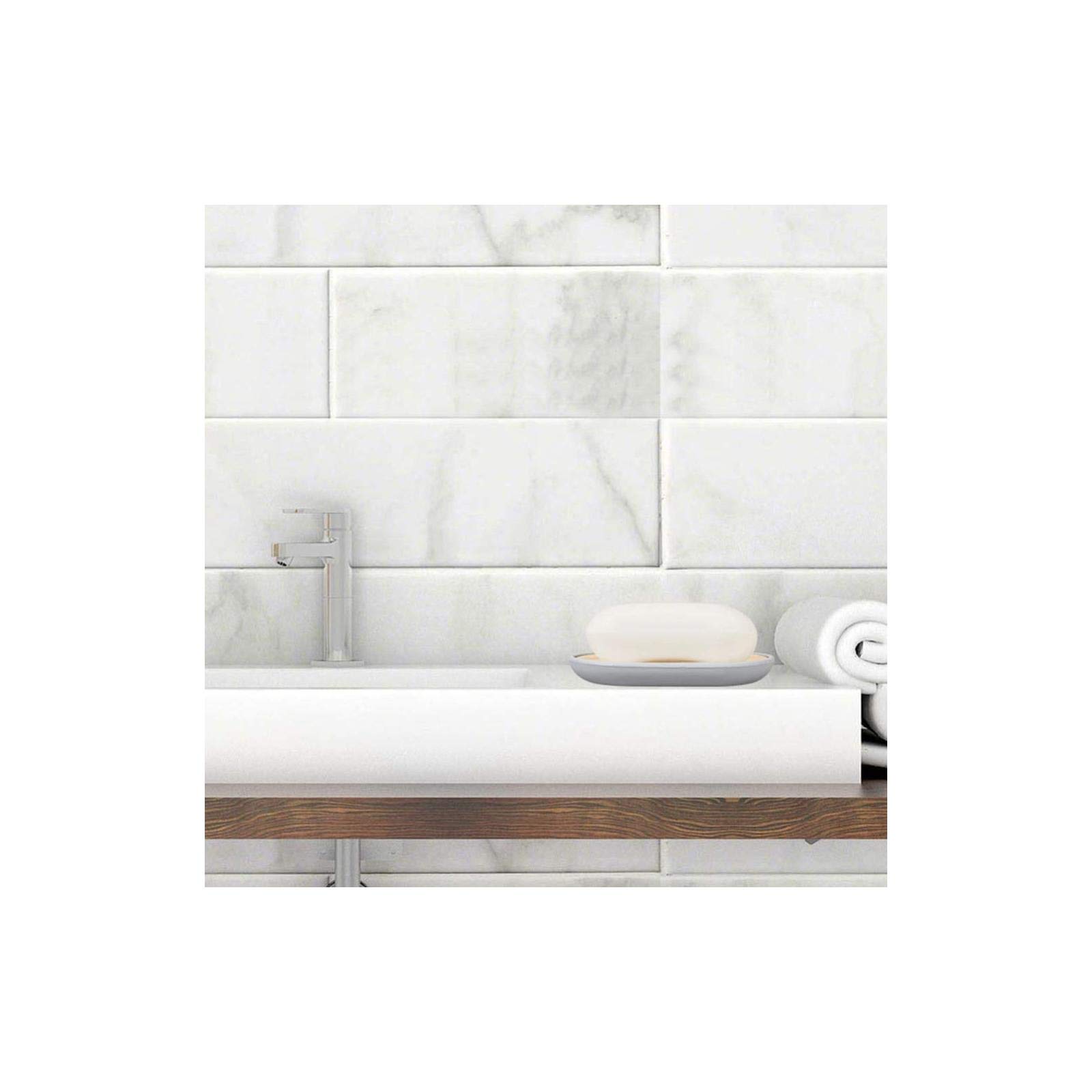 Premium Bamboo Wooden Bathroom Accessories Set - 6-Piece Gift Set with Toilet Brush, Soap Dispenser, Waste Bin, Toothbrush Holder & Soap Dish | Eco-Friendly Bathroom Organization for Home, Hotel, Spa & Guest Rooms
