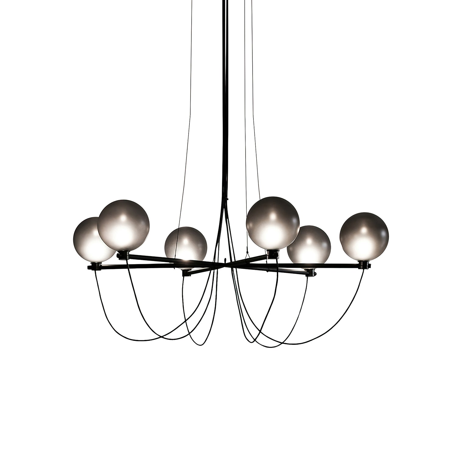 Bagnoregio Chandelier - Elegant Crystal Ceiling Light Fixture for Dining Room, Living Room & Bedroom Decor