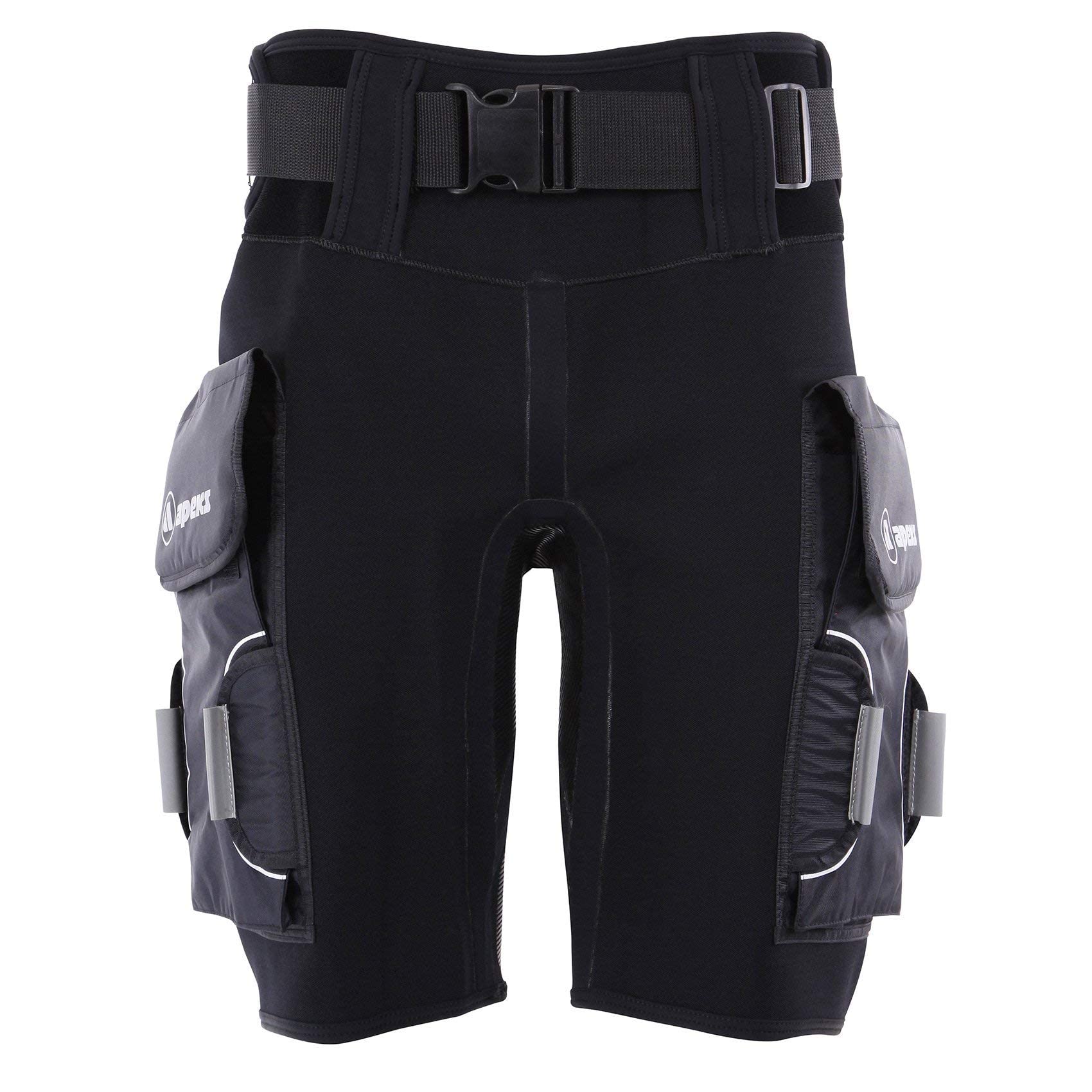 Apeks by Aqua Lung Men's Quick-Dry Tech Shorts with Zippered Pockets - Perfect for Scuba Diving, Swimming & Water Sports