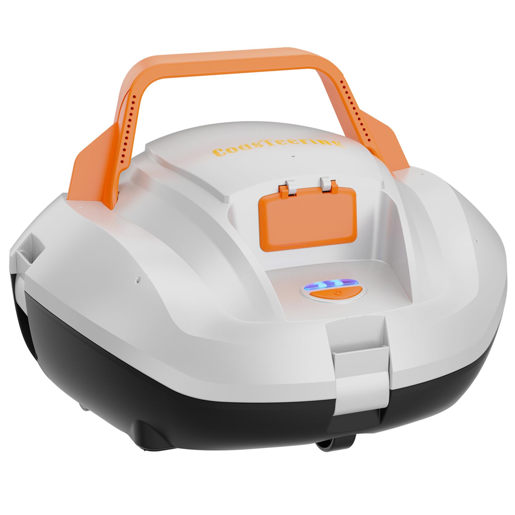 **Cordless Robotic Pool Cleaner - Powerful Suction, 100 Mins Runtime, Fast Charging & Self-Parking - Ideal for Above Ground Pools up to 850 Sq.ft - Perfect for In-Ground & Above Ground Swimming Pools, Spas & Hot Tubs**