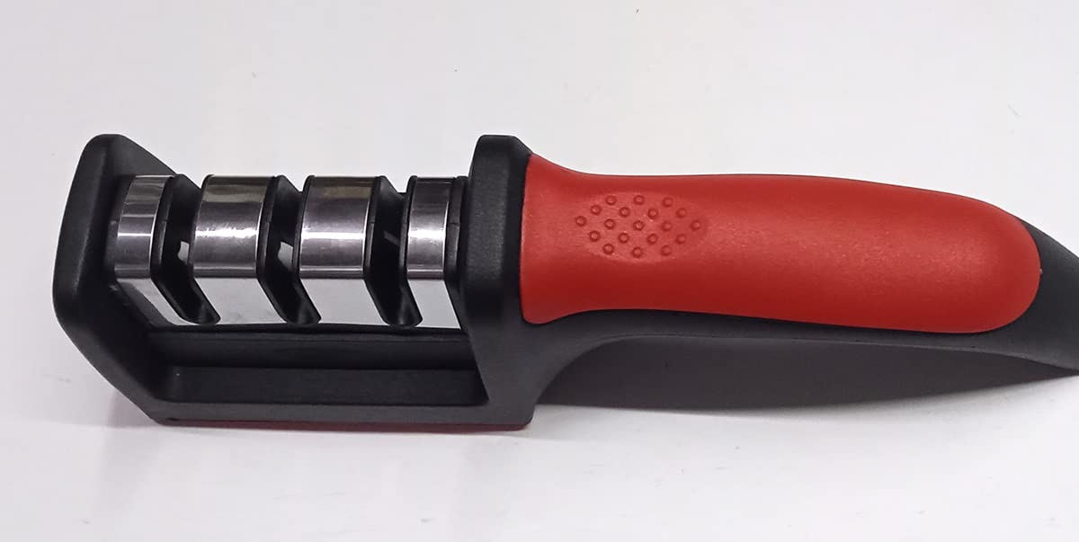 Pearlmart Professional Knife Sharpener Steel - High Carbon Steel Honing Rod for Kitchen Knives - Perfect for Chefs, Butchers & Home Cooking