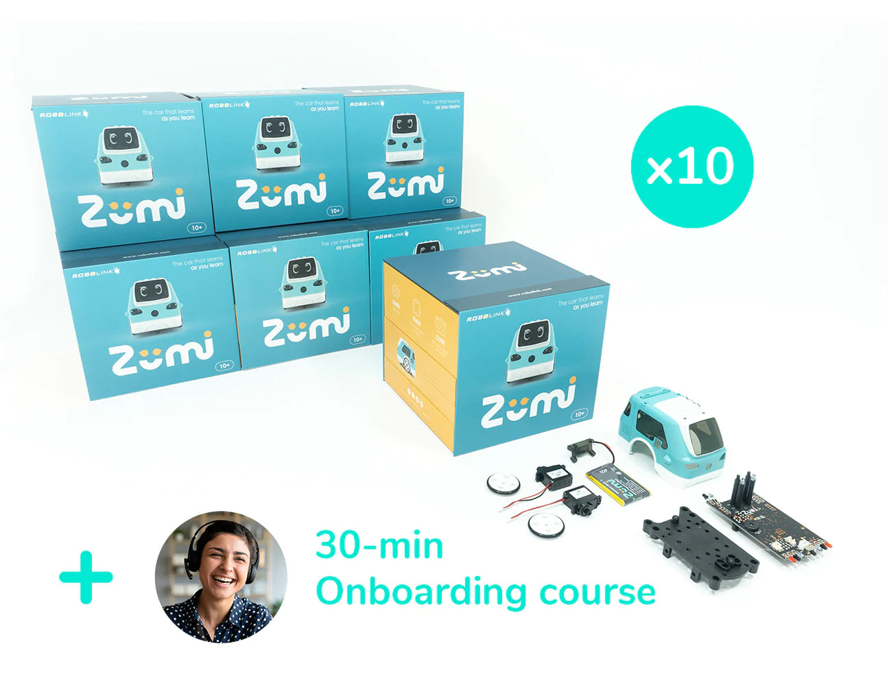 Zumi Classroom Set - Interactive STEM Learning Kit for Kids | Educational Robotics & Coding Toy for Schools & Homeschooling | Perfect for STEM Activities, Group Projects & Hands-On Learning