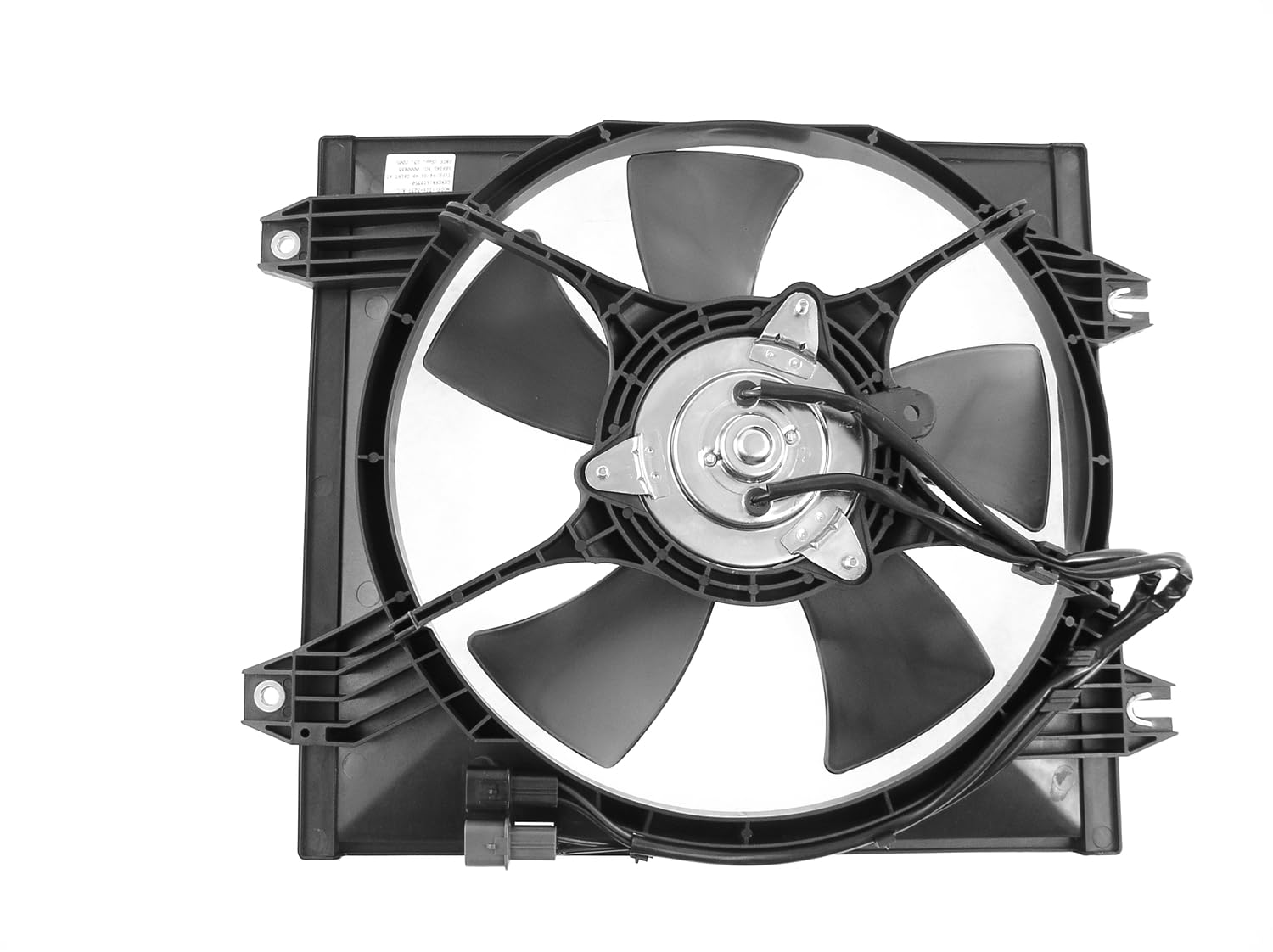 Agility Auto Parts 6026104 A/C Condenser Fan Assembly - Universal Fit for Most Vehicles - Perfect for AC System Repair & Maintenance in Your Home Garage or Auto Shop