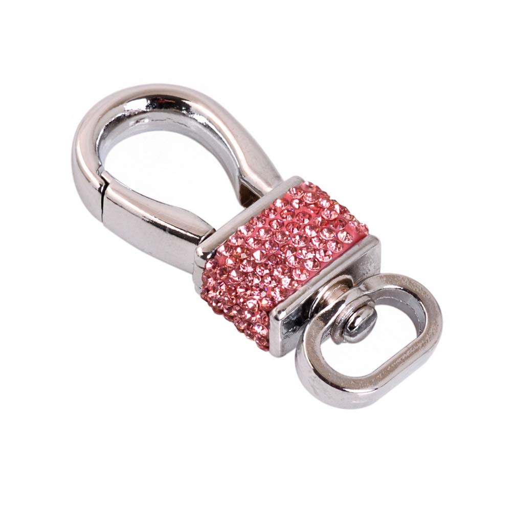 Sparkling Crystal Rhinestone Car Keychain - Elegant Bling Key Ring for Women & Men | Perfect Gift for Car Enthusiasts & Luxury Lovers | Great for Everyday Use, Gifting & Special Occasions