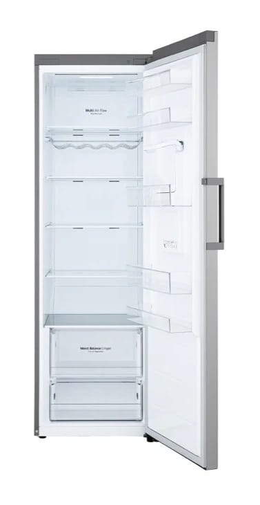 LG GC-F411ELDM Smart Inverter Single Door Refrigerator in Silver - Energy Efficient Compact Fridge for Apartments, Dorms & Small Kitchens