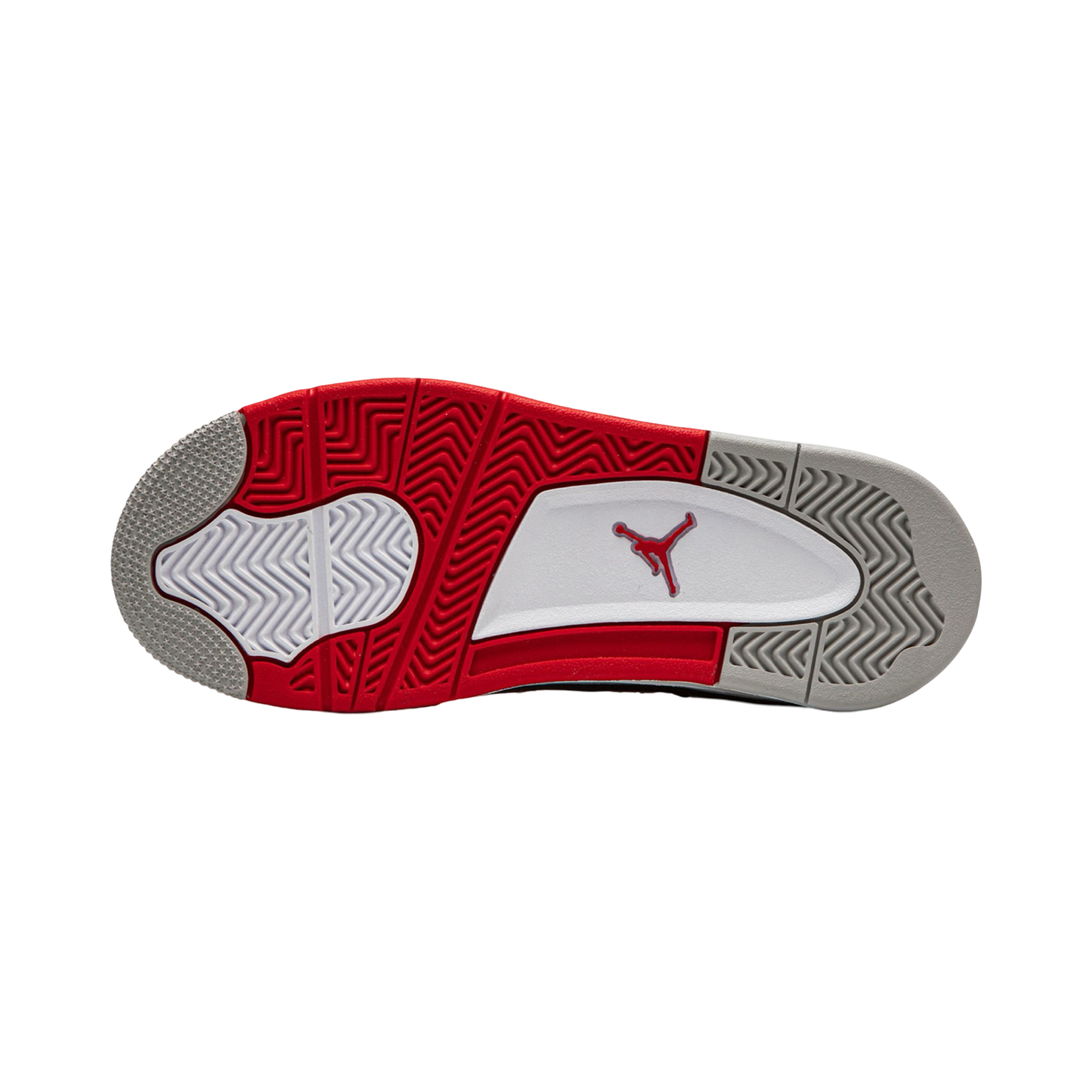 Air Jordan 4 Retro Fire Red (2020) PS Kids' Basketball Shoes - White/Black/Tech Grey/Fire Red Size 11C - Perfect for School, Sports & Casual Wear