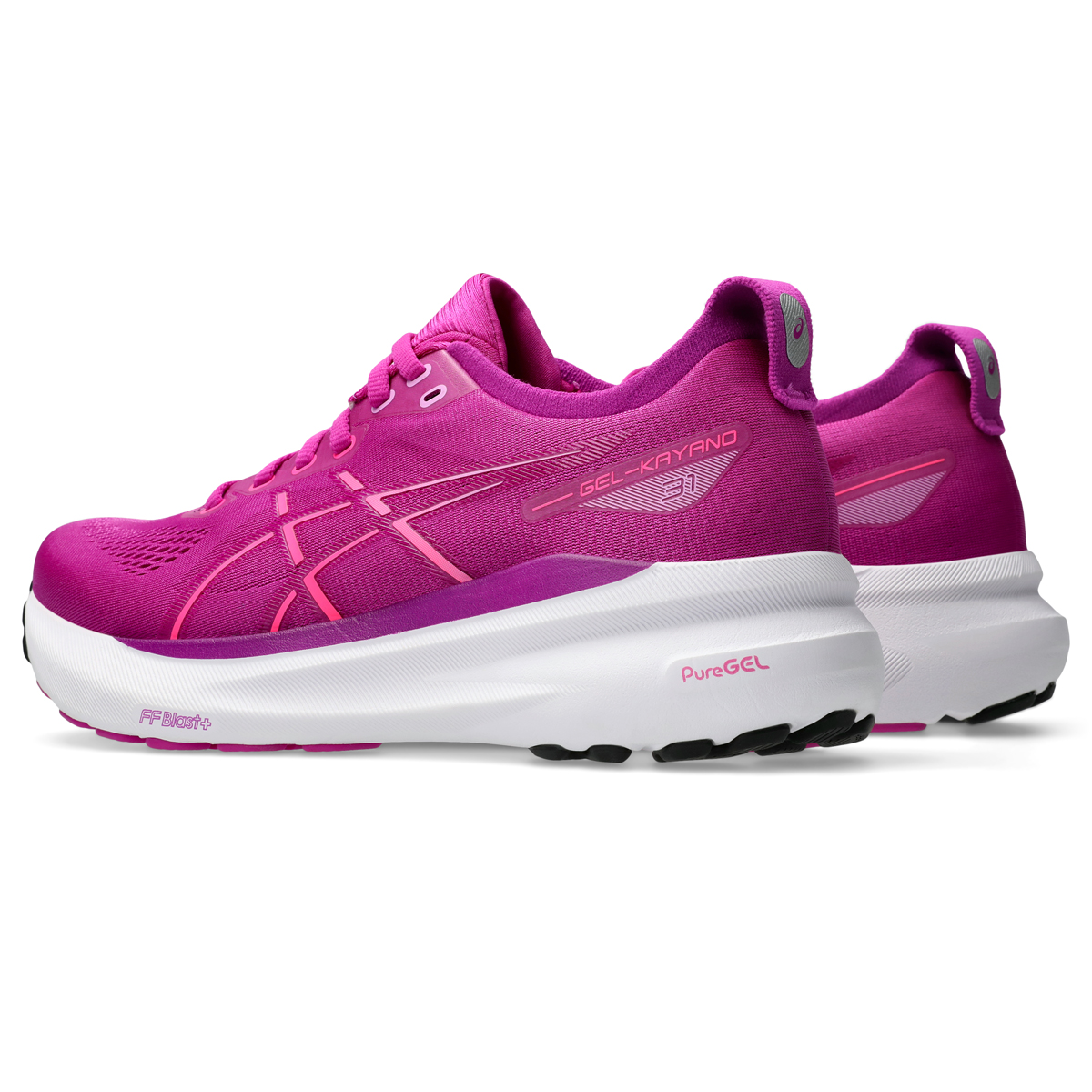 ASICS Gel-Kayano 31 Women's Running Shoes - Stability & Cushioning for Long Distance Road Running, Jogging, Gym Workouts