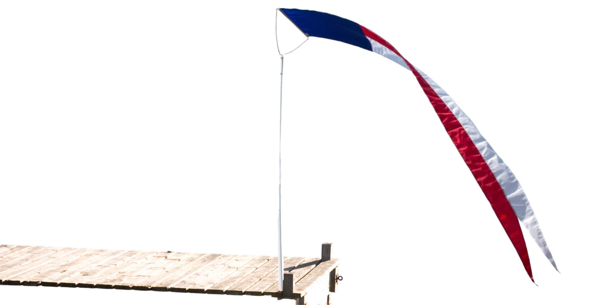 American Flag Bird Deterrent Kit - Outdoor Garden & Farm Pest Control Solution for Pigeons, Sparrows & Crows - Protect Your Patio, Balcony & Crops