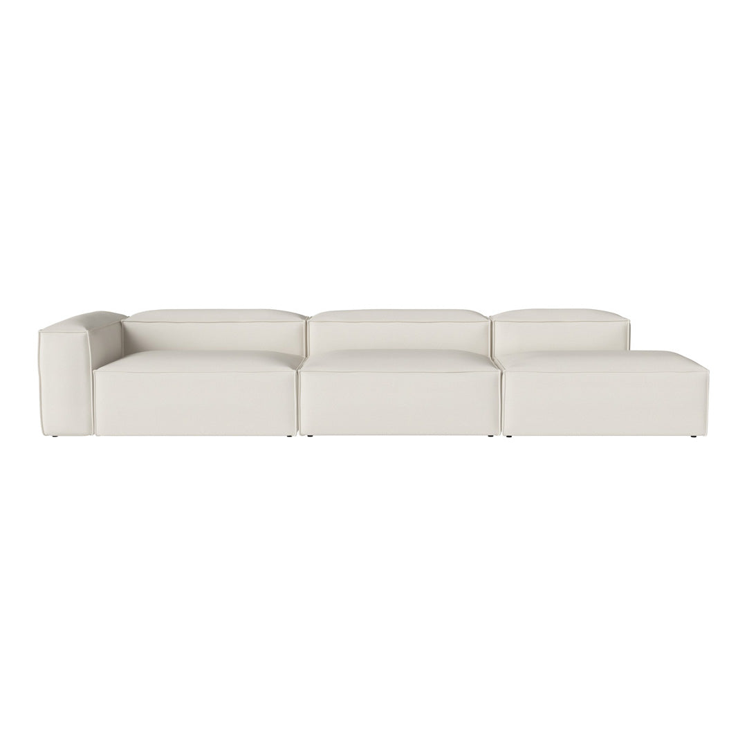 Cosima 3-Seater Sofa with Open End - Modern Living Room Furniture for Small Spaces | Perfect for Apartments, Studios & Cozy Home Decor
