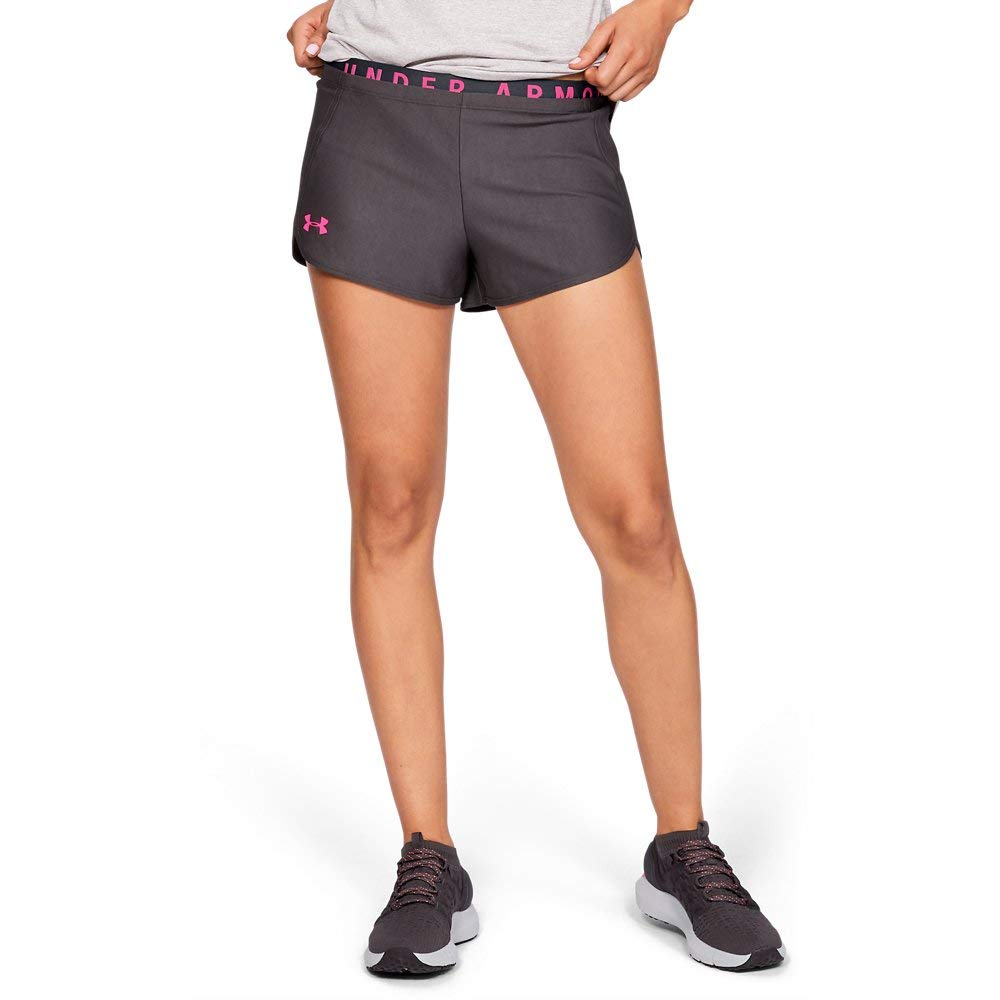 Under Armour Women's Play Up Knockout Workout Shorts - Moisture-Wicking Gym Shorts for Running, Yoga & Training - High-Performance Athletic Shorts for Women