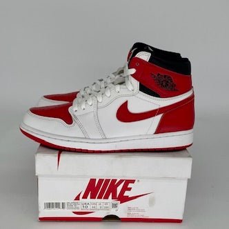 AIR JORDAN 1 HERITAGE Men's Basketball Shoes - Size 10 (555088-161) - Retro High Top Sneakers for Casual Wear & Street Style