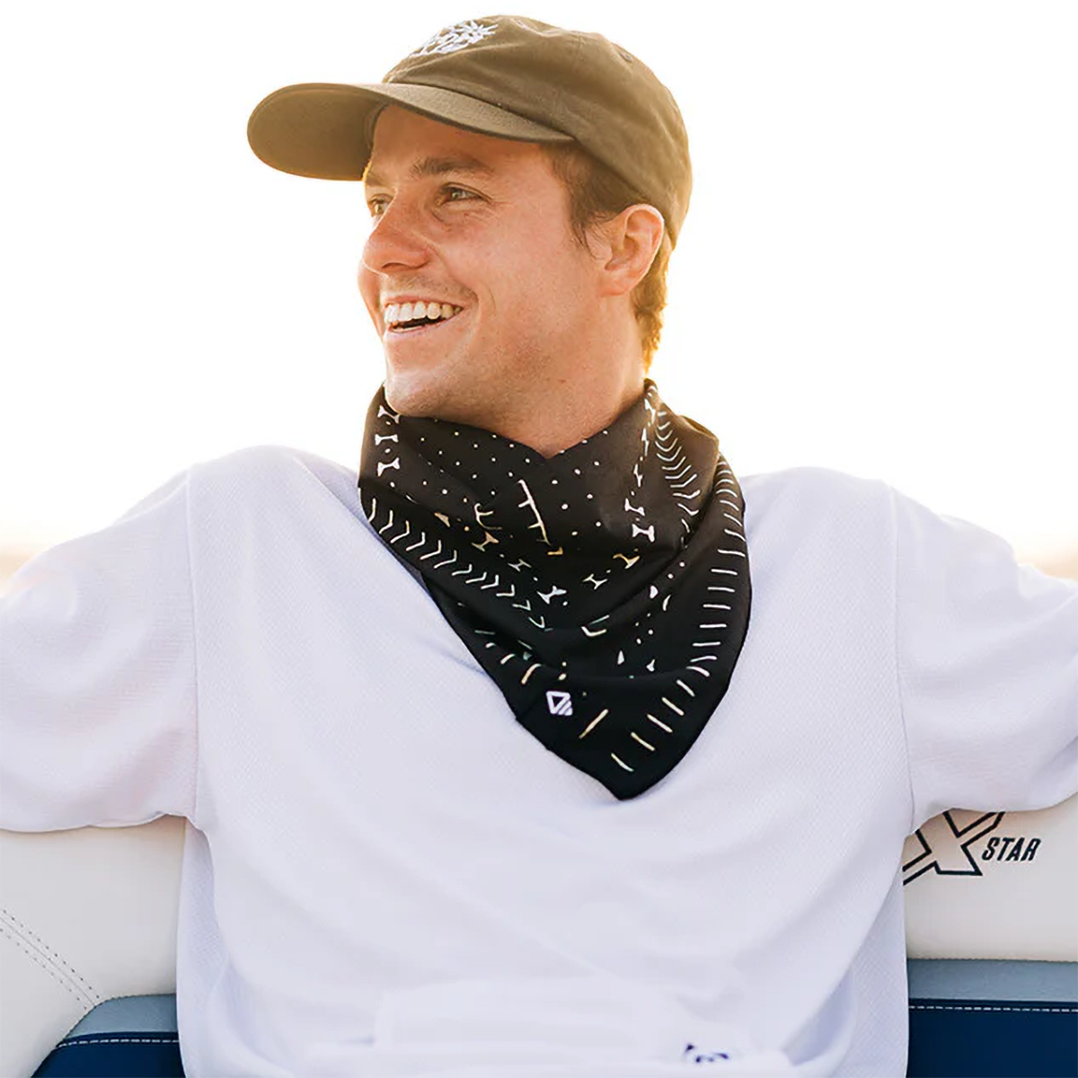 Bandana Towel - Quick Dry, Lightweight & Absorbent Headband & Neck Scarf for Sports, Hiking, Yoga & Outdoor Activities