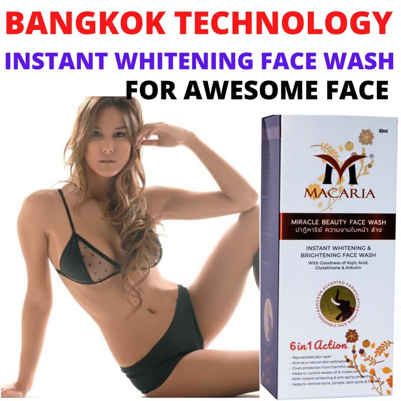 Miracle Beauty Face Wash - Whitening & Acne Scar Treatment for Women | Gentle Cleanser for Clear, Radiant Skin | Perfect for Daily Skincare Routine & Post-Acne Care