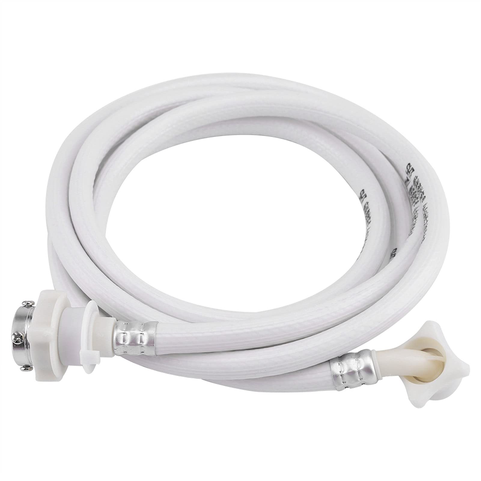 High-Quality Washing Machine Water Inlet Hose - 300cm Long White Washer Pipe Tube Connector for Laundry Appliances | Perfect for Home, Apartment & RV Use