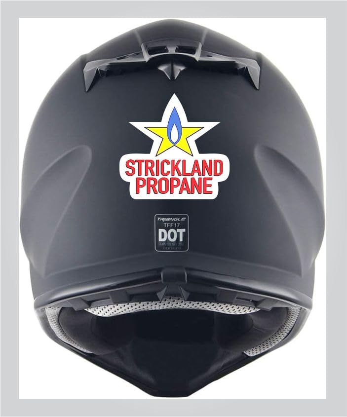 Strickland Propane Vinyl Decal Bumper Sticker - Durable Weatherproof Car Decoration for Trucks, Cars & Motorcycles - Perfect for Fans of King of the Hill Show