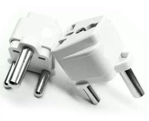 CKITZE B 10LA Universal Grounded Plug Adapter - Type M for South Africa, India, UAE - CE Certified - Perfect for Travel, Business Trips & International Devices
