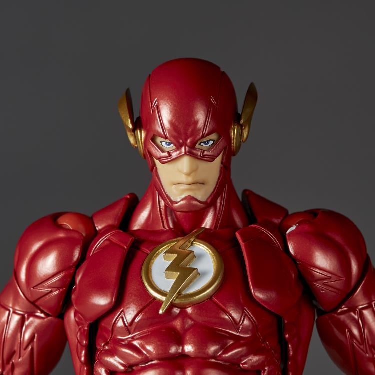 Amazing Yamaguchi Revoltech The Flash Action Figure NR010 - Highly Articulated Collectible for DC Fans & Display Scenes