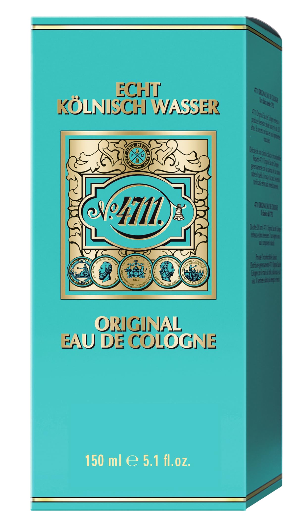 4711 EDC Cologne for Men & Women - 5.1oz Fresh Citrus Floral Scent | Long Lasting Perfume for Daily Wear, Office & Special Occasions