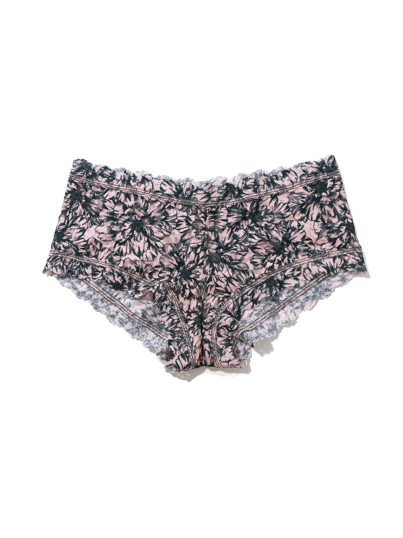 Printed Signature Lace® Boyshorts - Comfortable Women's Underwear for Everyday Wear | Perfect for Sleep, Lounge & Casual Outfits