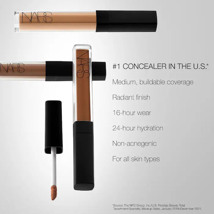 NARS Radiant Creamy Concealer - Full Coverage, Long-Lasting, Hydrating Under Eye Concealer for Dark Circles & Blemishes - Perfect for Everyday Makeup & Photo Shoots