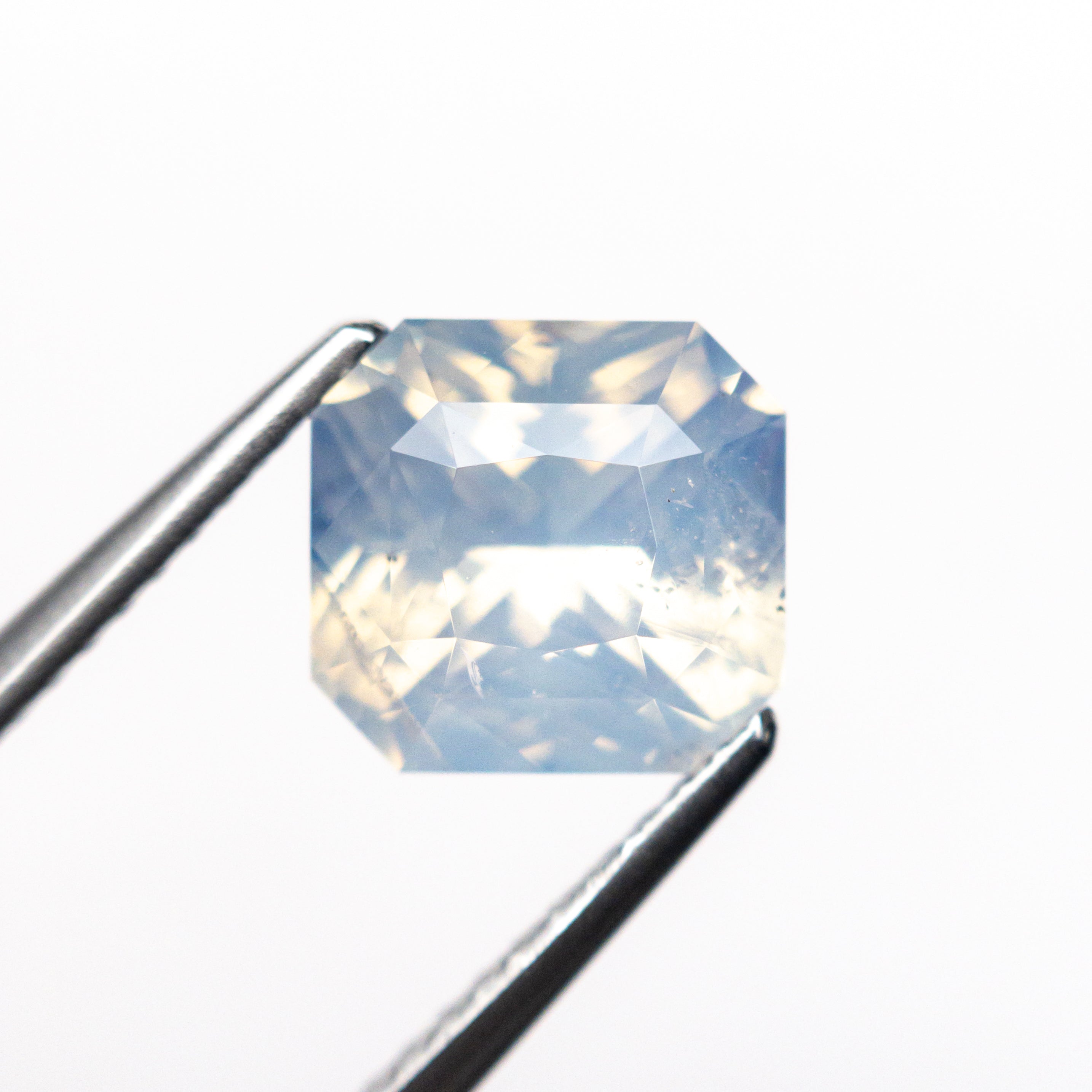 3.56ct Natural Blue Sapphire - 7.88x7.55x6.00mm Square Brilliant Cut with Beveled Corners - Loose Gemstone for Jewelry Making, Engagement Rings & Fine Collections (Item#26091-01)