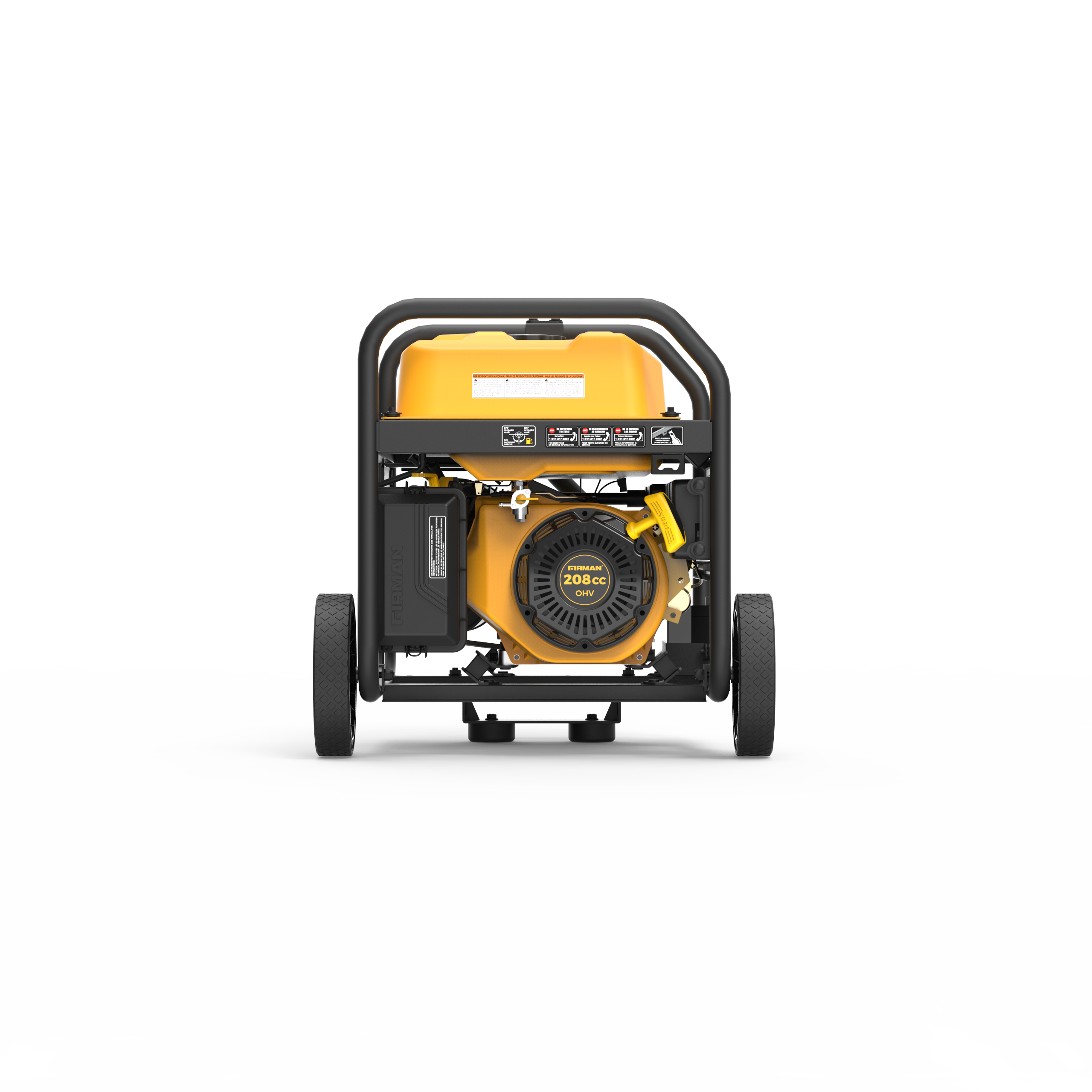 4550W/3650W Remote Start Gas Powered Portable Generator - cETL Certified with Wheel Kit for Home Backup, Camping & Outdoor Power Supply